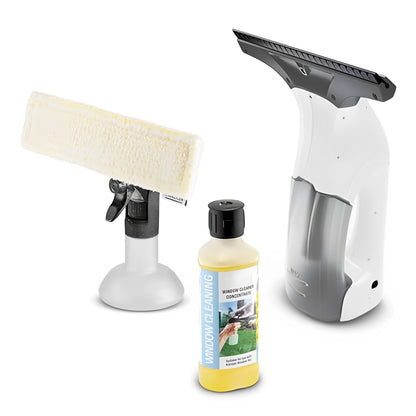 Electric Window Vacuum Squeegee – Ideal for Glass, Mirrors, Showers, and Countertops