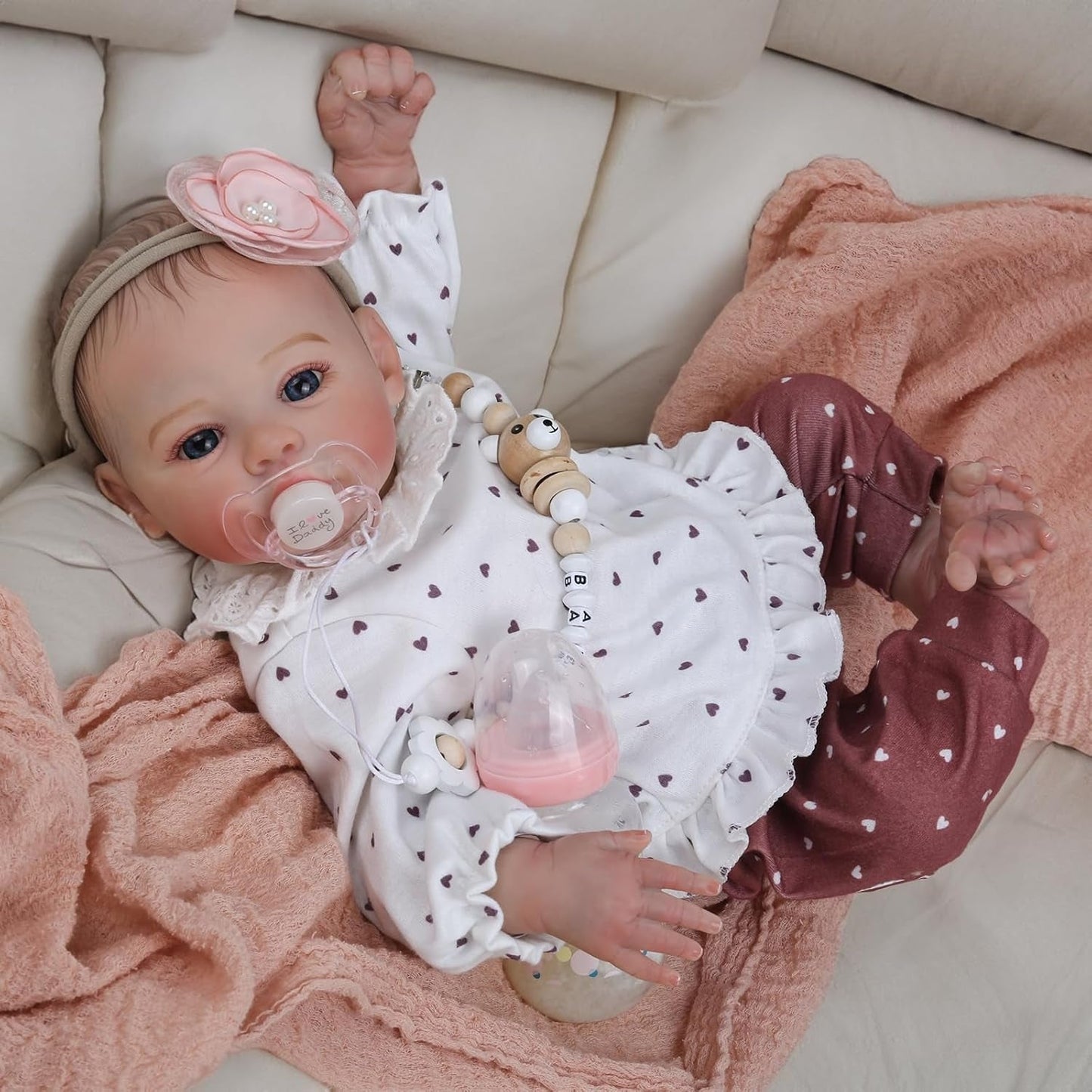 Lifelike Reborn Baby Dolls -  Realistic Features & Accessories, Perfect for Play & Gifting (Ages 3+)